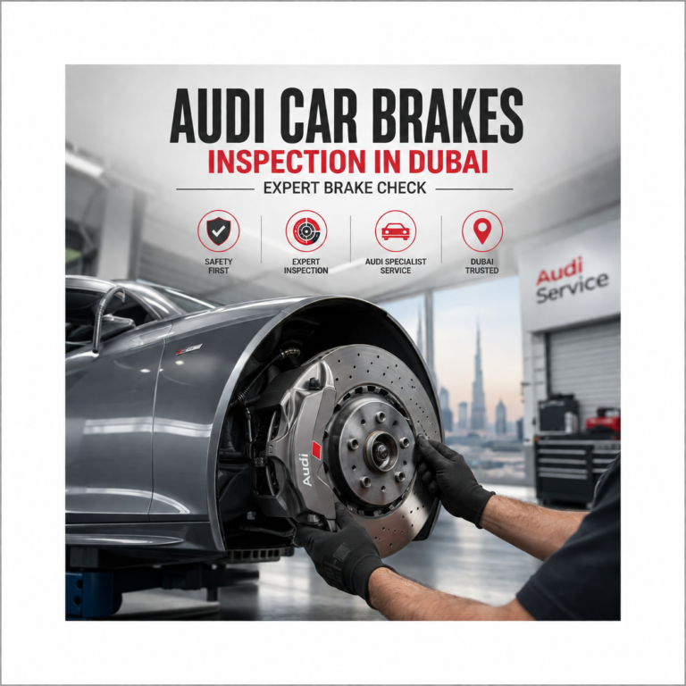 Audi Car Brakes Inspection in Dubai Expert Brake Check