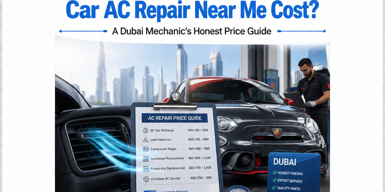 How Much Does Car AC Repair Near Me Cost? A Dubai Mechanic's Honest Price Guide
