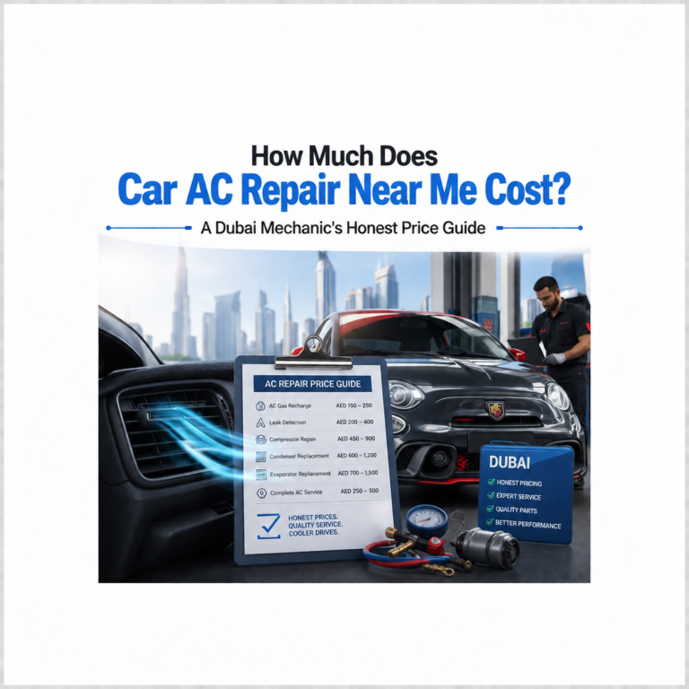 How Much Does Car AC Repair Near Me Cost? A Dubai Mechanic's Honest Price Guide