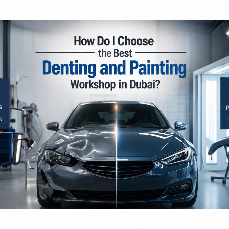 How Do I Choose the Best Denting and Painting Workshop in Dubai