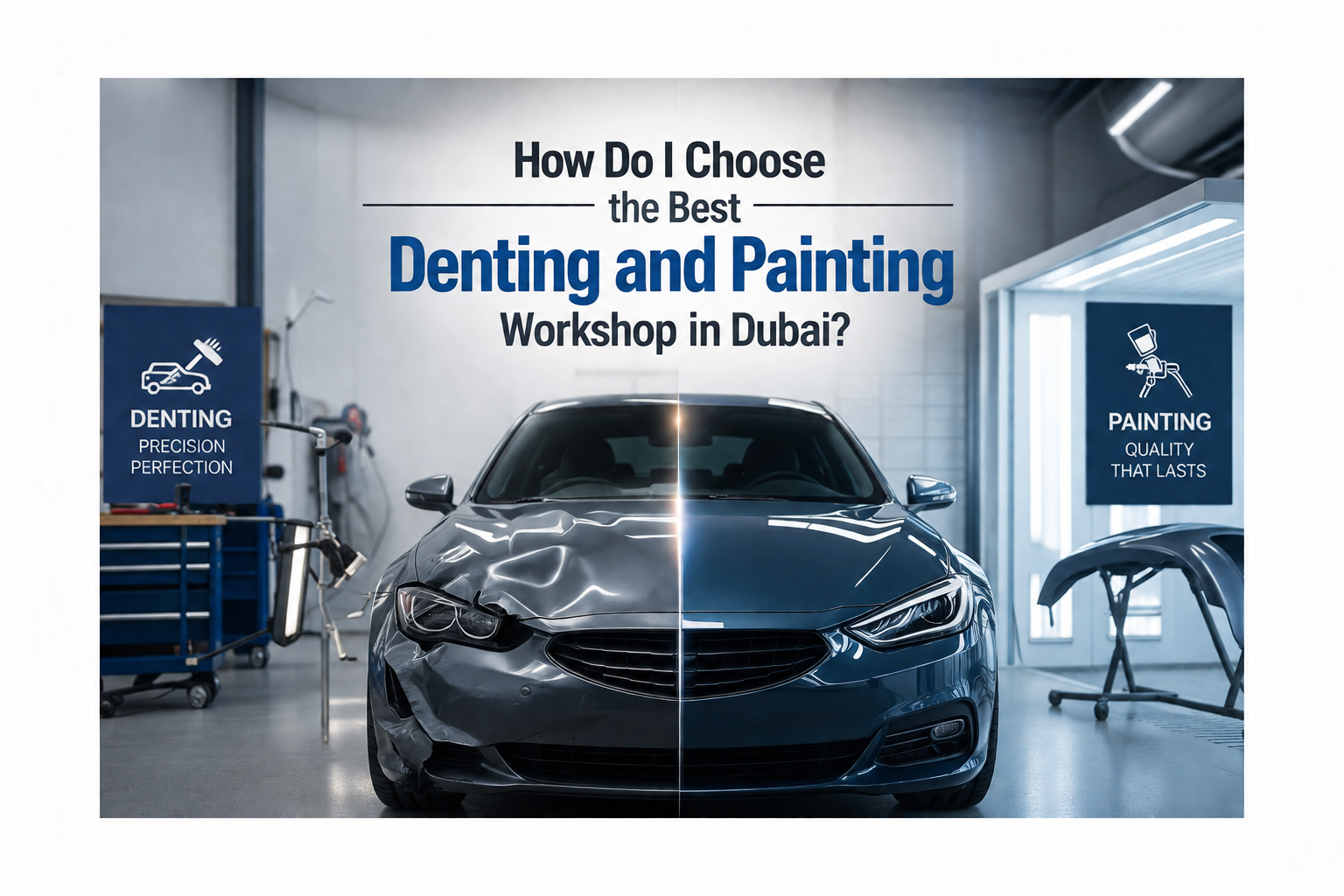 How Do I Choose the Best Denting and Painting Workshop in Dubai