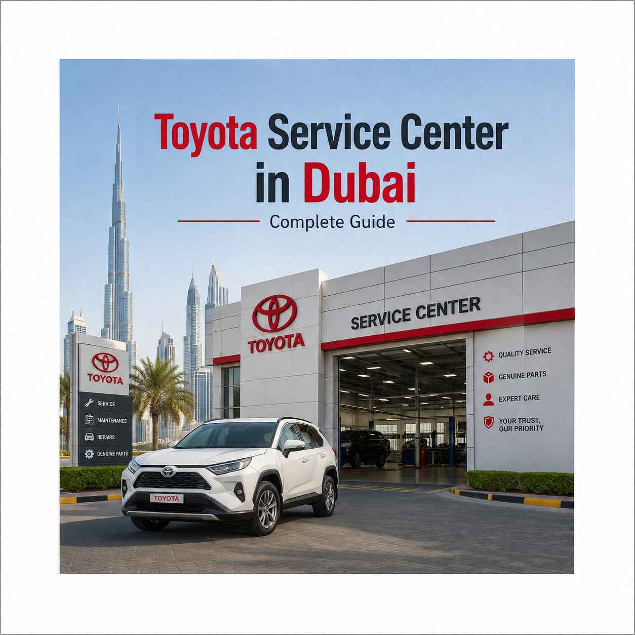 Toyota Service Center in Dubai Complete Guide