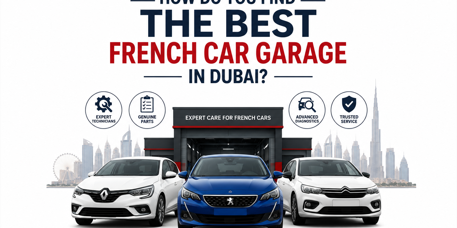 How Do You Find the Best French Car Garage in Dubai?