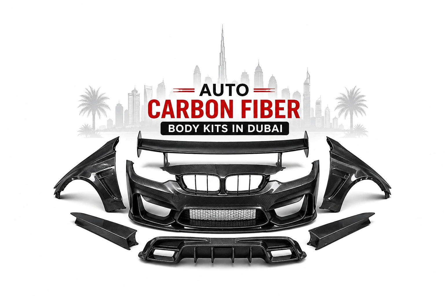 Auto Carbon Fiber Body Kits in Dubai