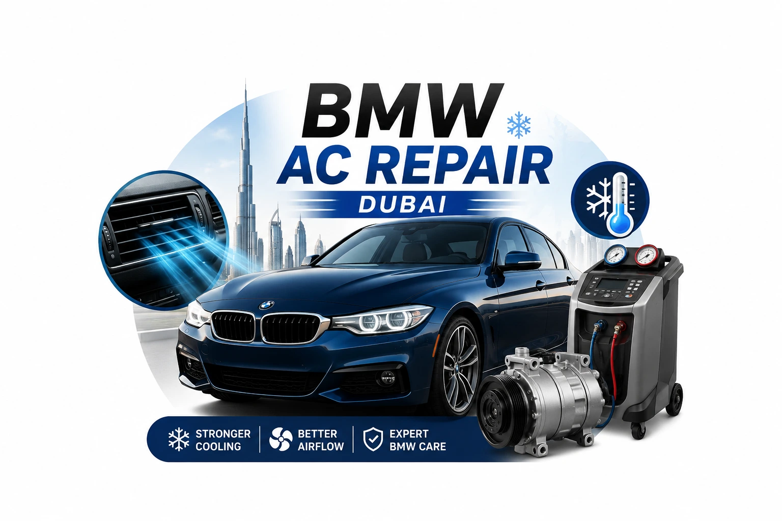 BMW AC Repair Dubai