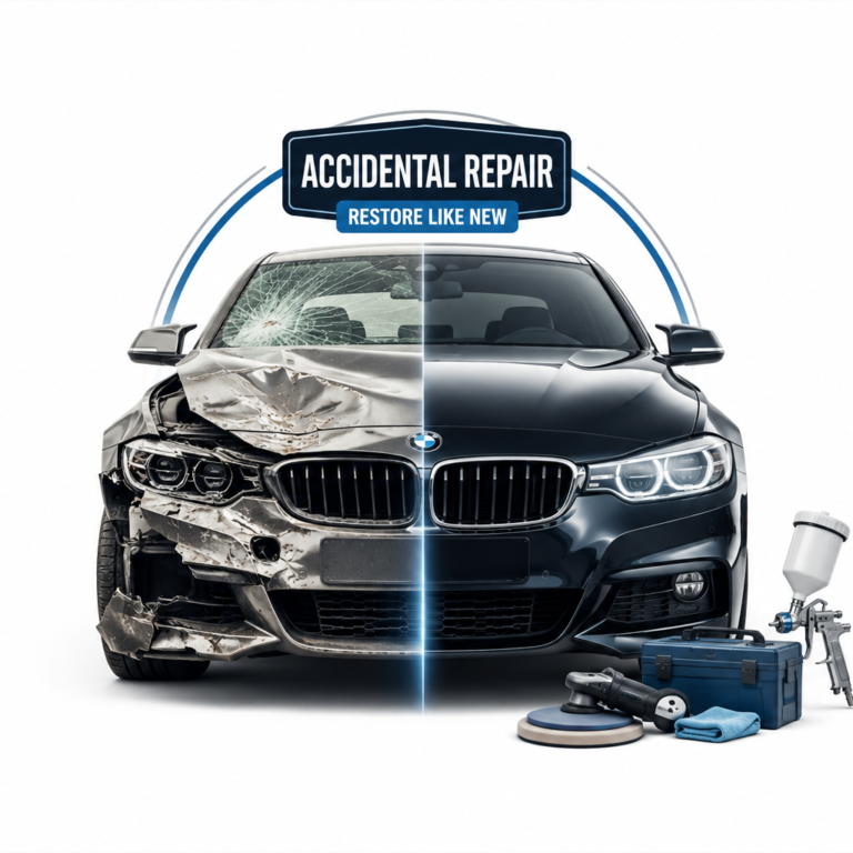 BMW Accidental Repair Dubai Restore Your Car Like New