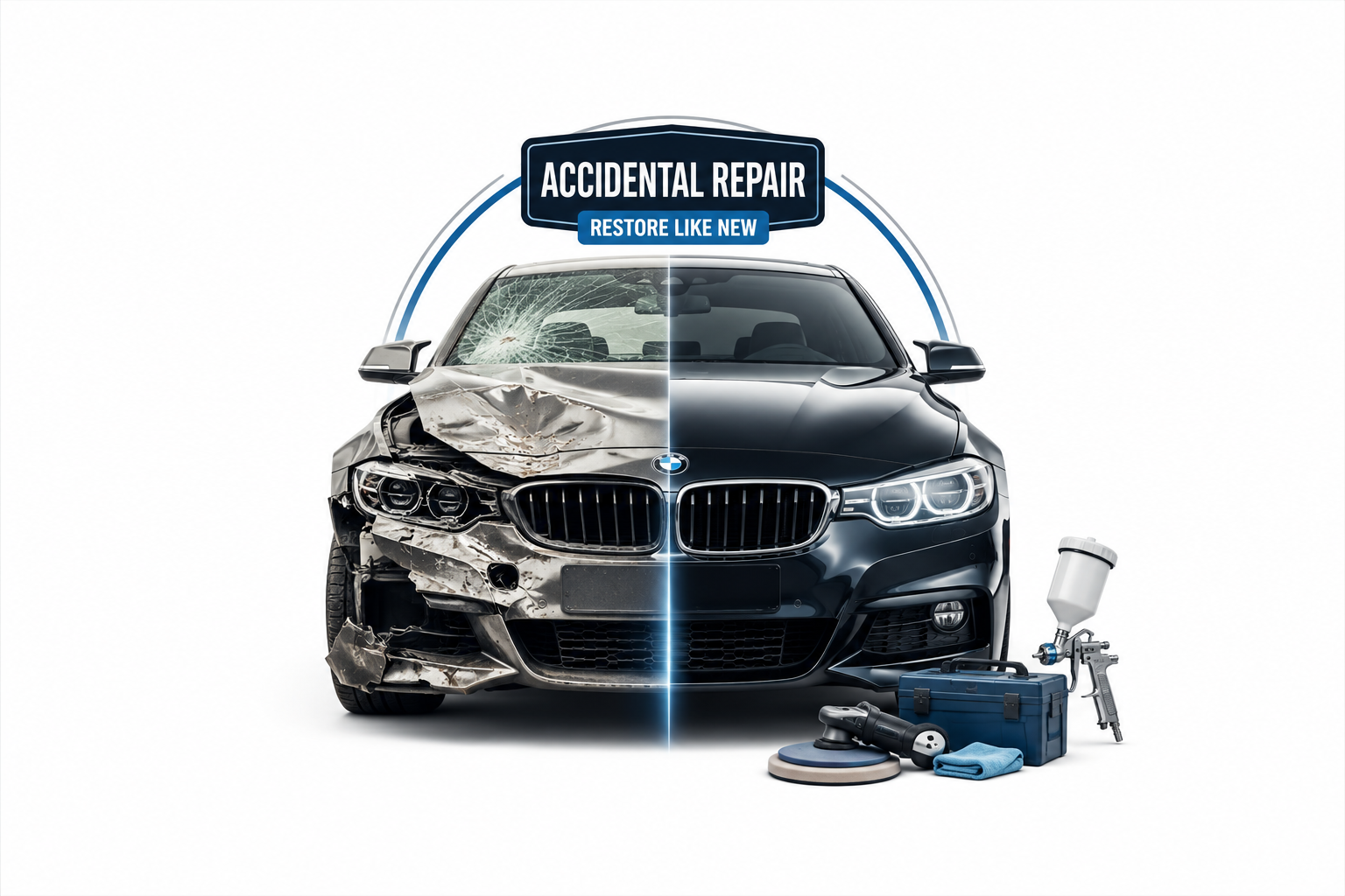 BMW Accidental Repair Dubai Restore Your Car Like New