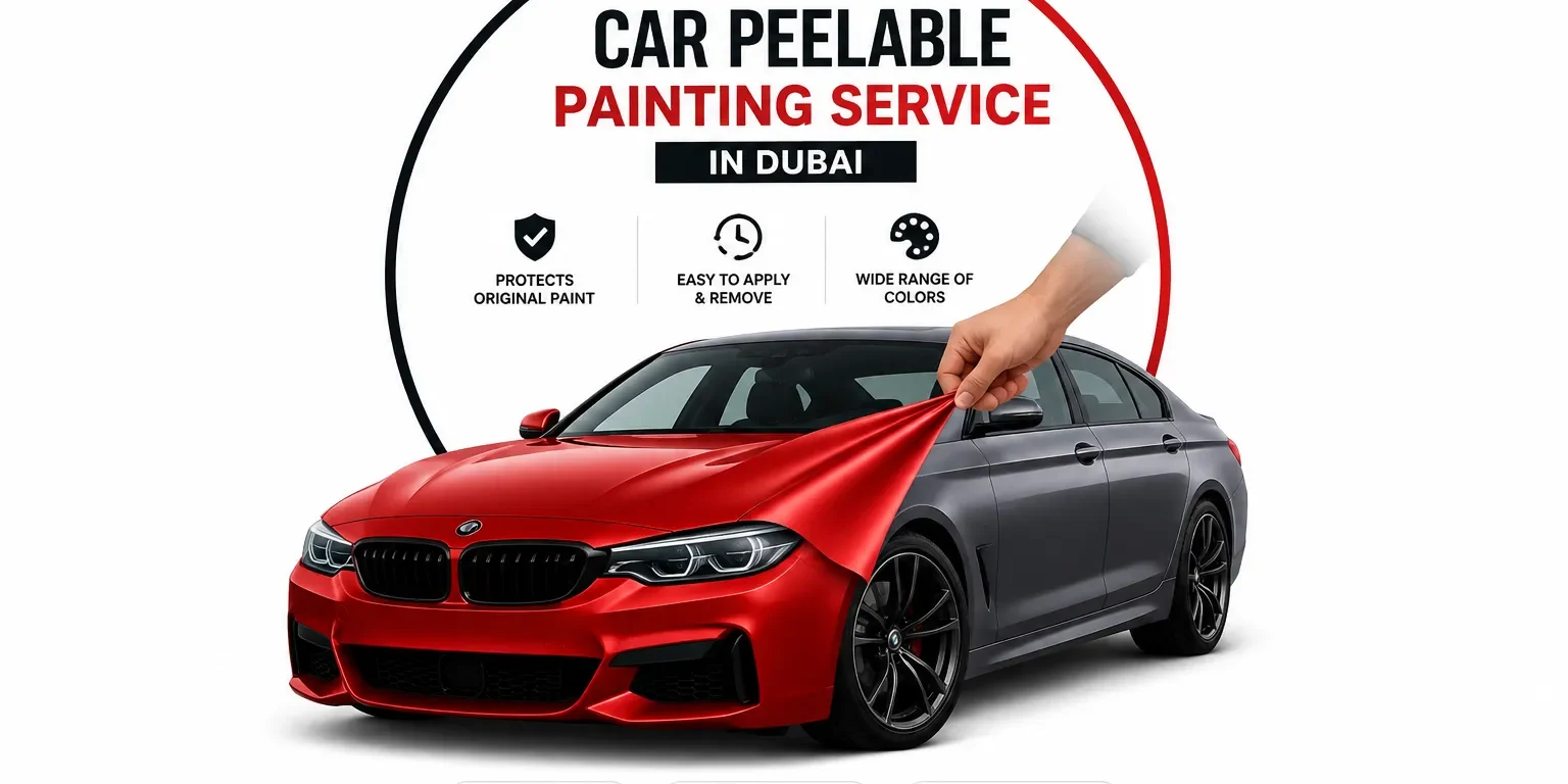 Car Peelable Painting Service in Dubai