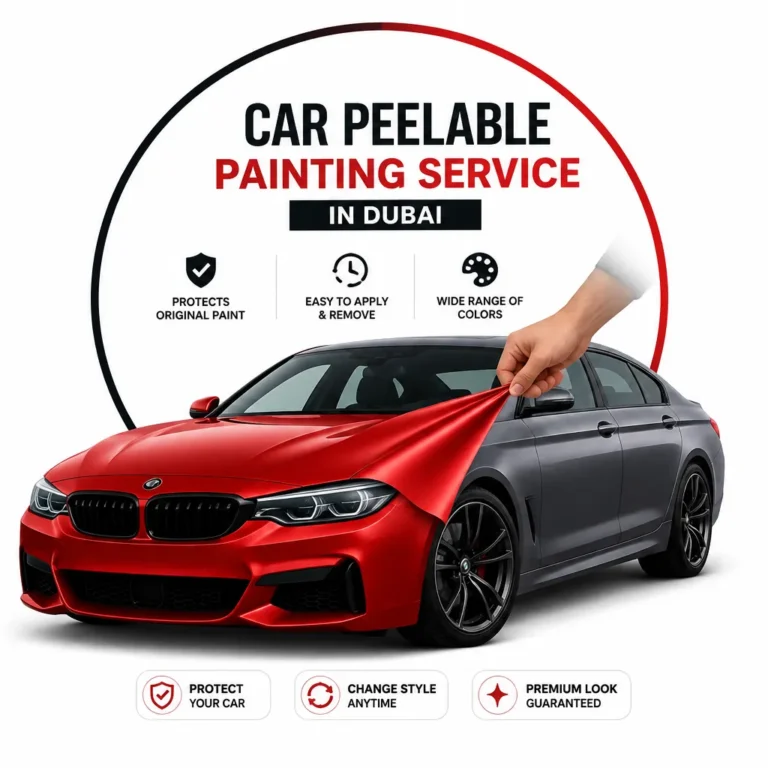 Car Peelable Painting Service in Dubai