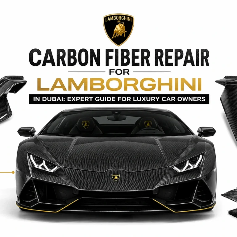 Carbon Fiber Repair for Lamborghini in Dubai Carbon Fiber Repair for Lamborghini in Dubai