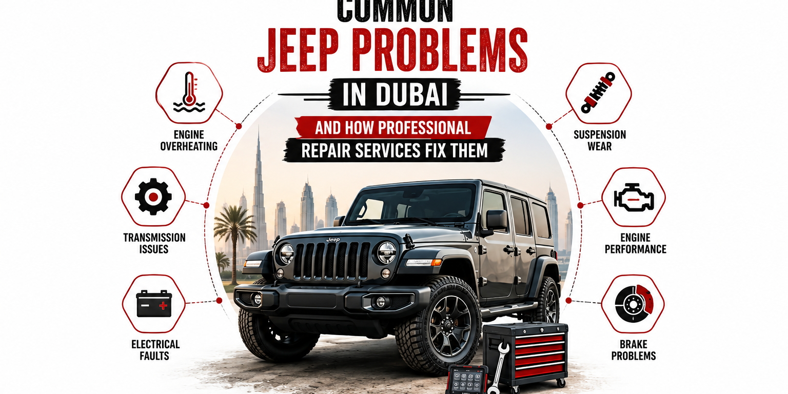 Common Jeep Problems in Dubai