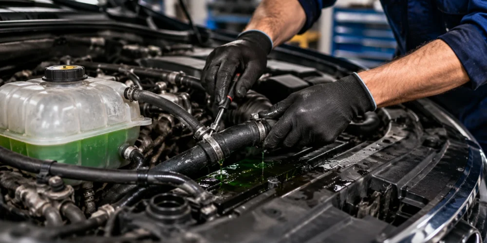 Engine Coolant Leak Repair Services