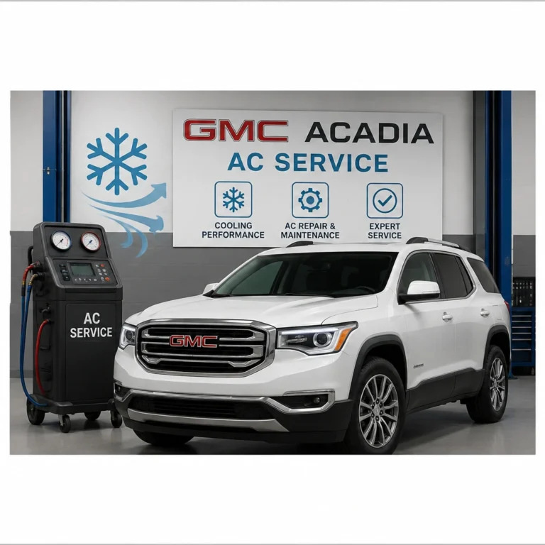 GMC Acadia AC Service in Dubai Cost, Common Problems