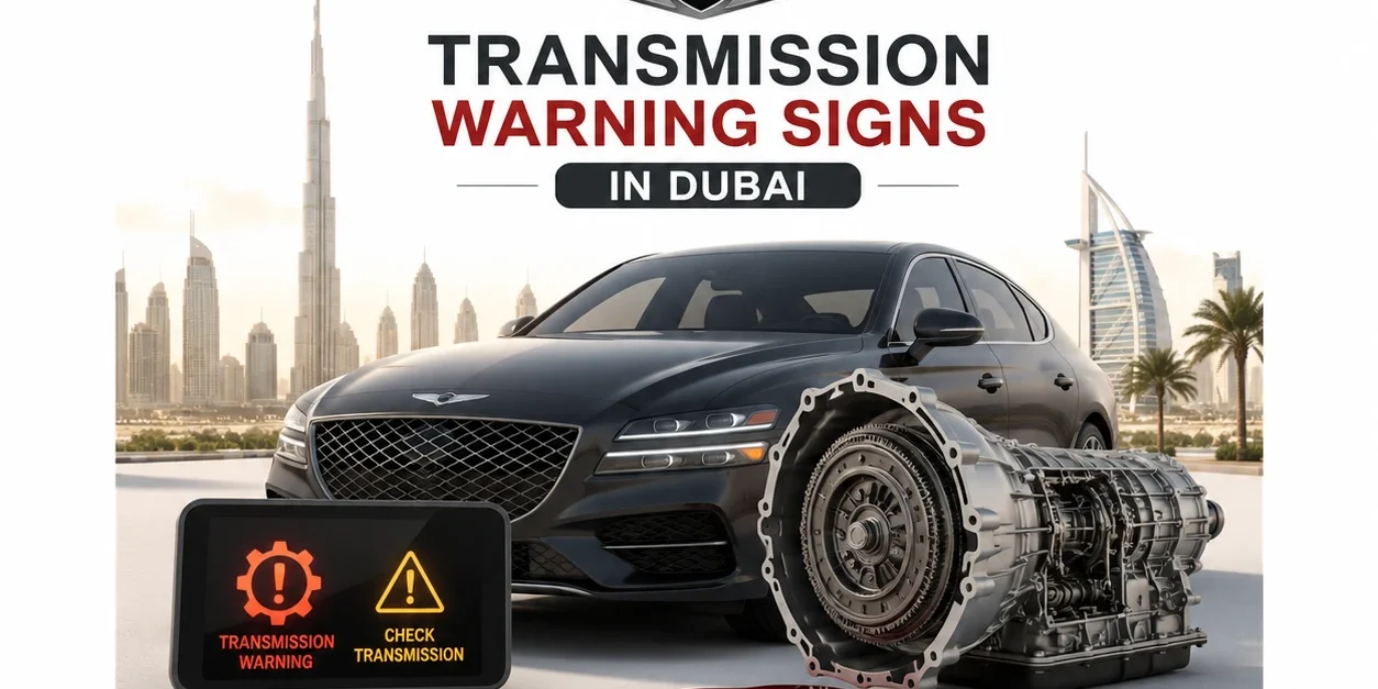 Genesis Transmission Warning Signs in Dubai