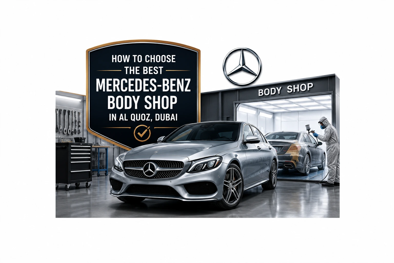 How to Choose the Best Mercedes-Benz Body Shop in Al Quoz