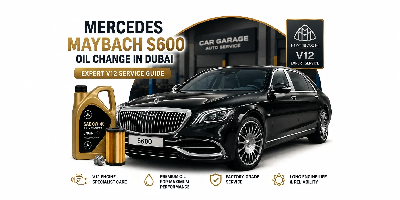 Mercedes Maybach S600 Oil Change