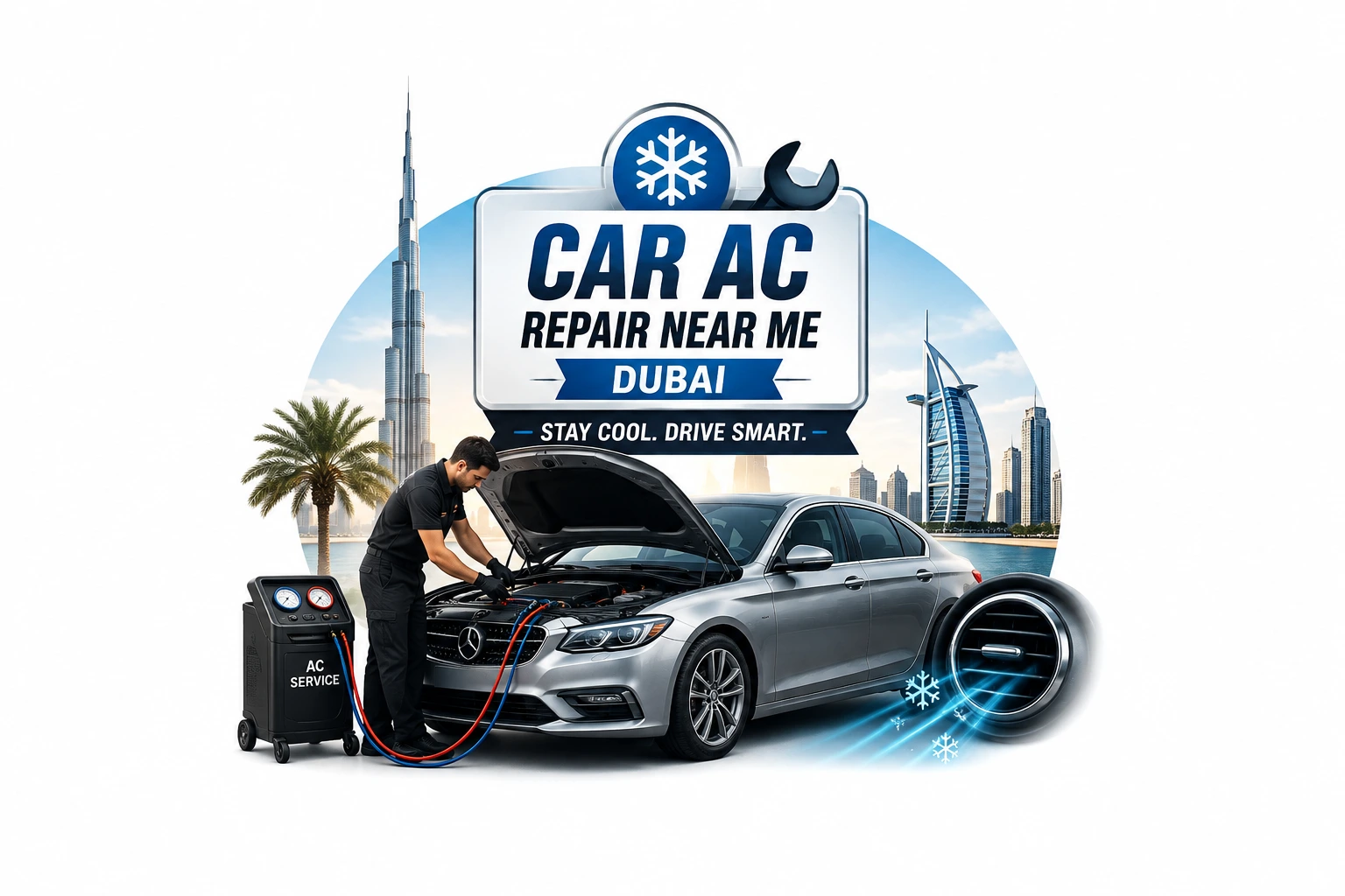 Why Smart Dubai Drivers Are Booking Car AC Repair Near Me In Dubai Today
