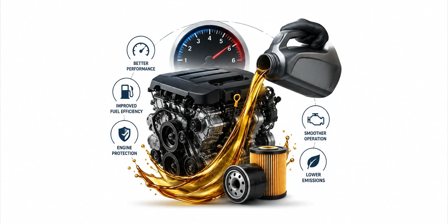 engine performance after oil change