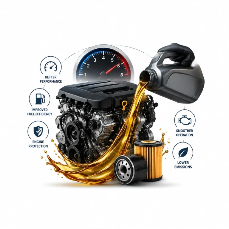 engine performance after oil change