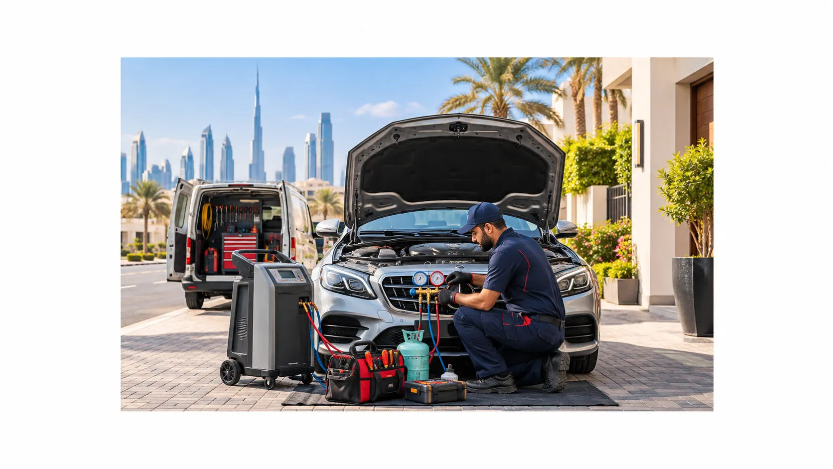 Affordable Mobile Car AC Repair Dubai