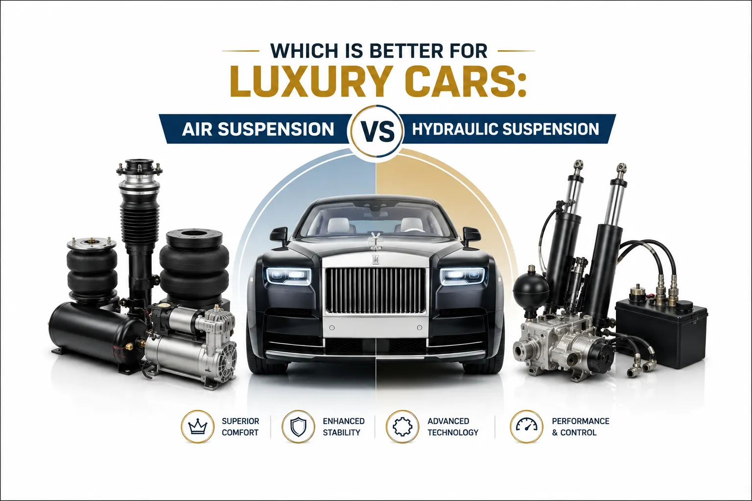 Air Suspension vs Hydraulic Suspension Air Suspension vs Hydraulic Suspension