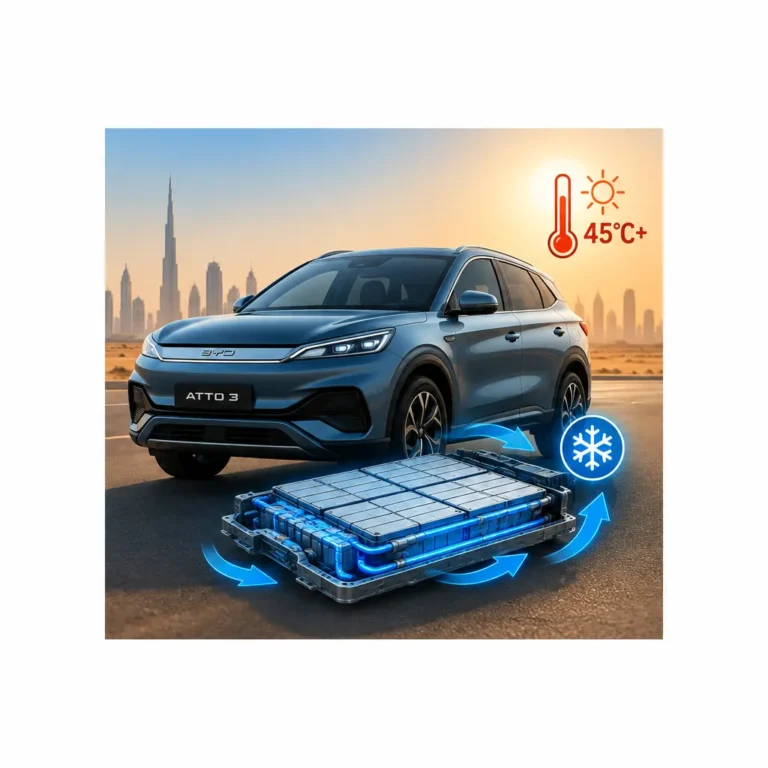 BYD Atto 3 Battery Cooling Issues in UAE Heat BYD Atto 3 Battery Cooling Issues in UAE Heat