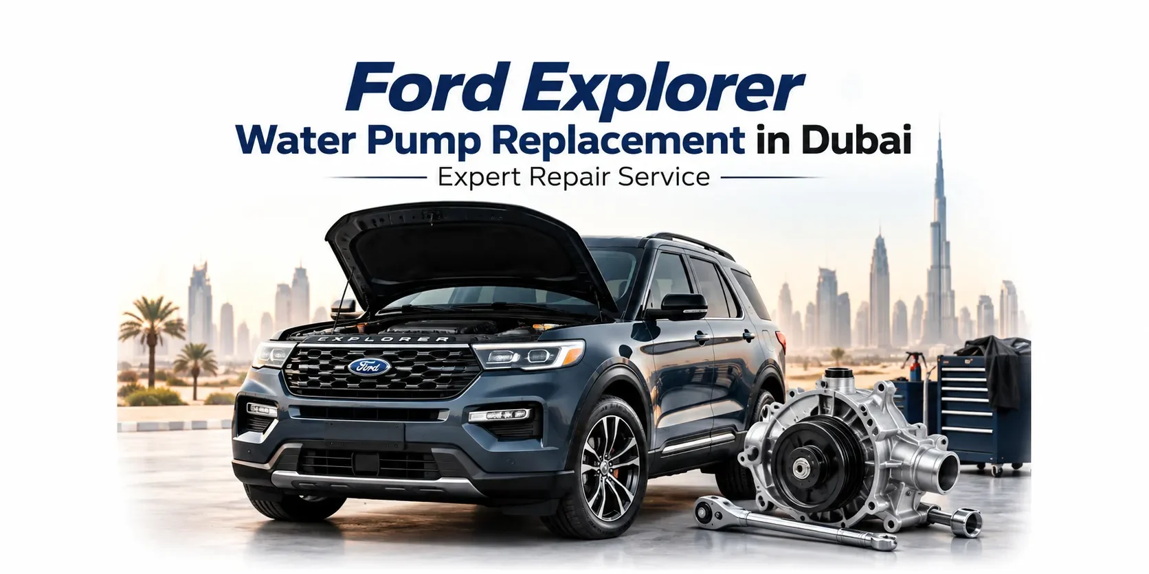Ford Explorer Water Pump Replacement in Dubai Expert Repair Service