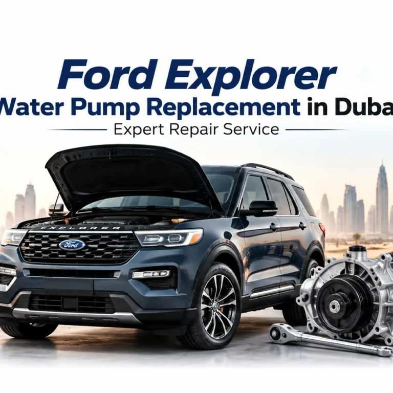Ford Explorer Water Pump Replacement in Dubai Expert Repair Service