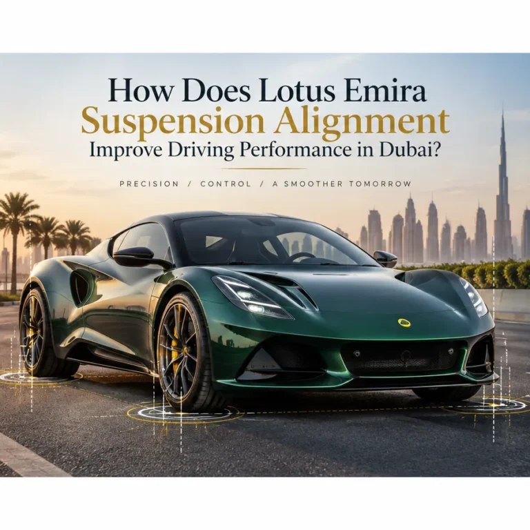 Lotus Emira Suspension Alignment