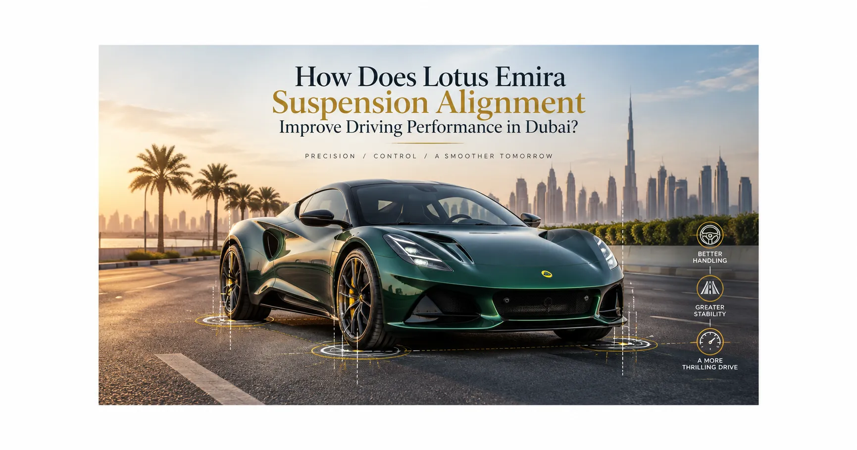 Lotus Emira Suspension Alignment