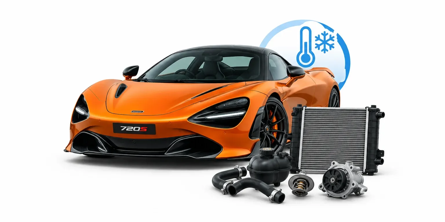 Professional McLaren 720S Cooling System Repair