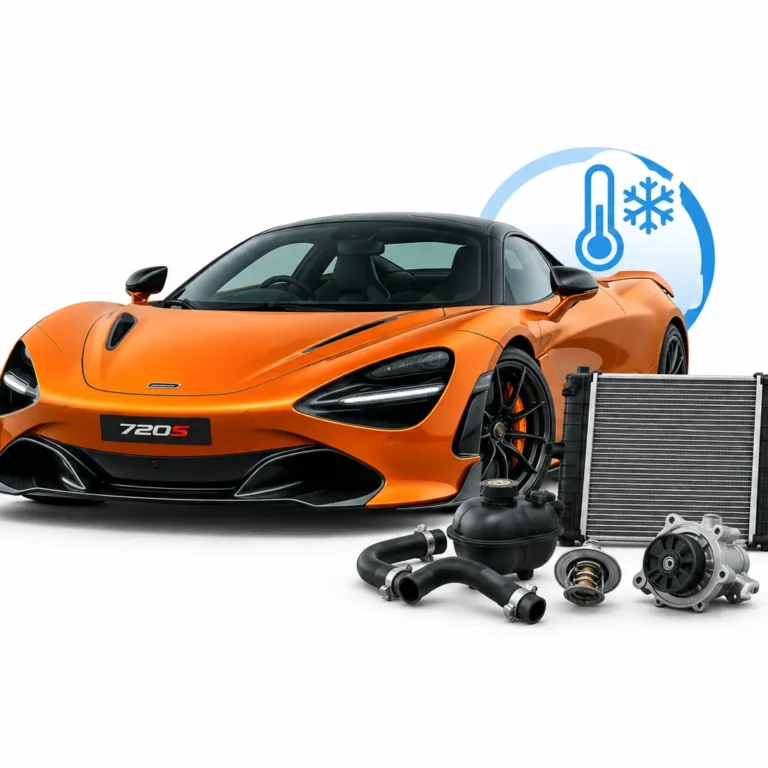 Professional McLaren 720S Cooling System Repair