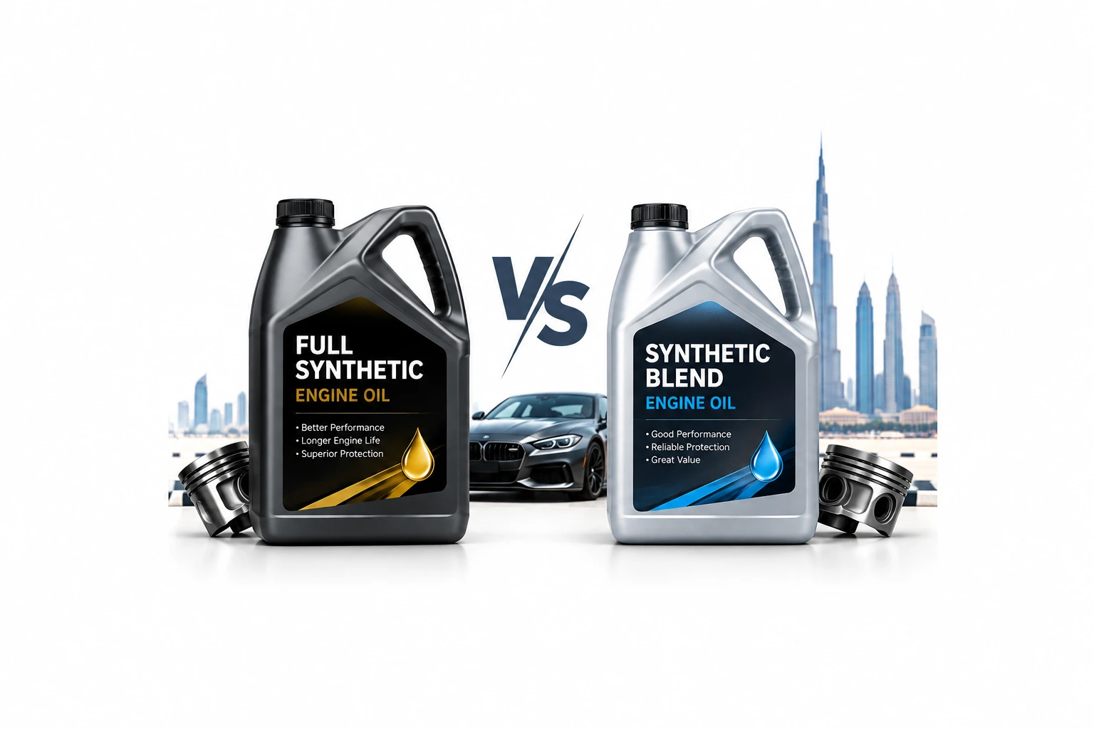 Synthetic vs Synthetic Blend Oil Synthetic vs Synthetic Blend Oil