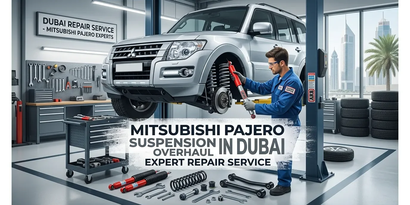 Mitsubishi Pajero Suspension Overhaul in Dubai