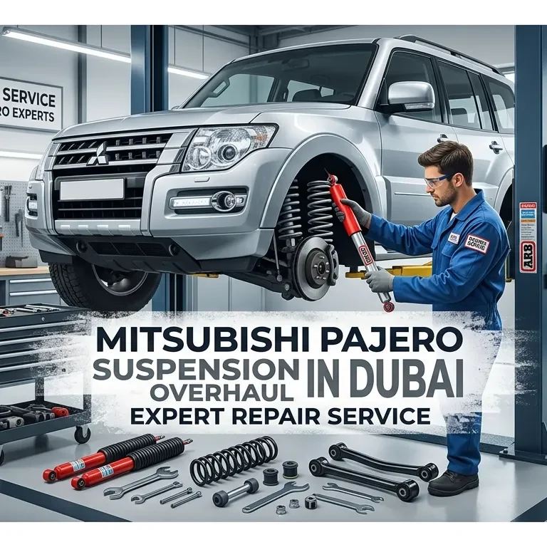 Mitsubishi Pajero Suspension Overhaul in Dubai