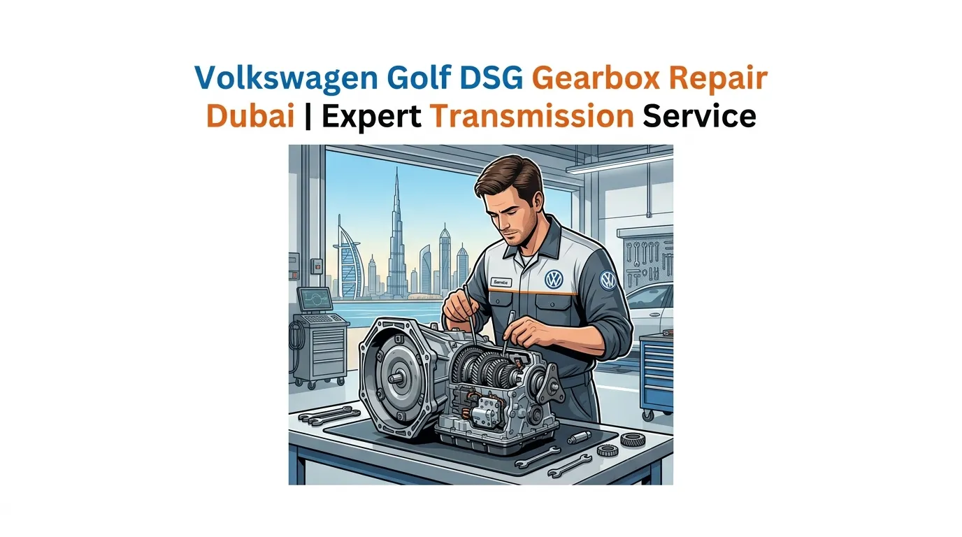 Volkswagen Golf DSG Gearbox Repair Dubai Expert Service Volkswagen Golf DSG Gearbox Repair Dubai Expert Service