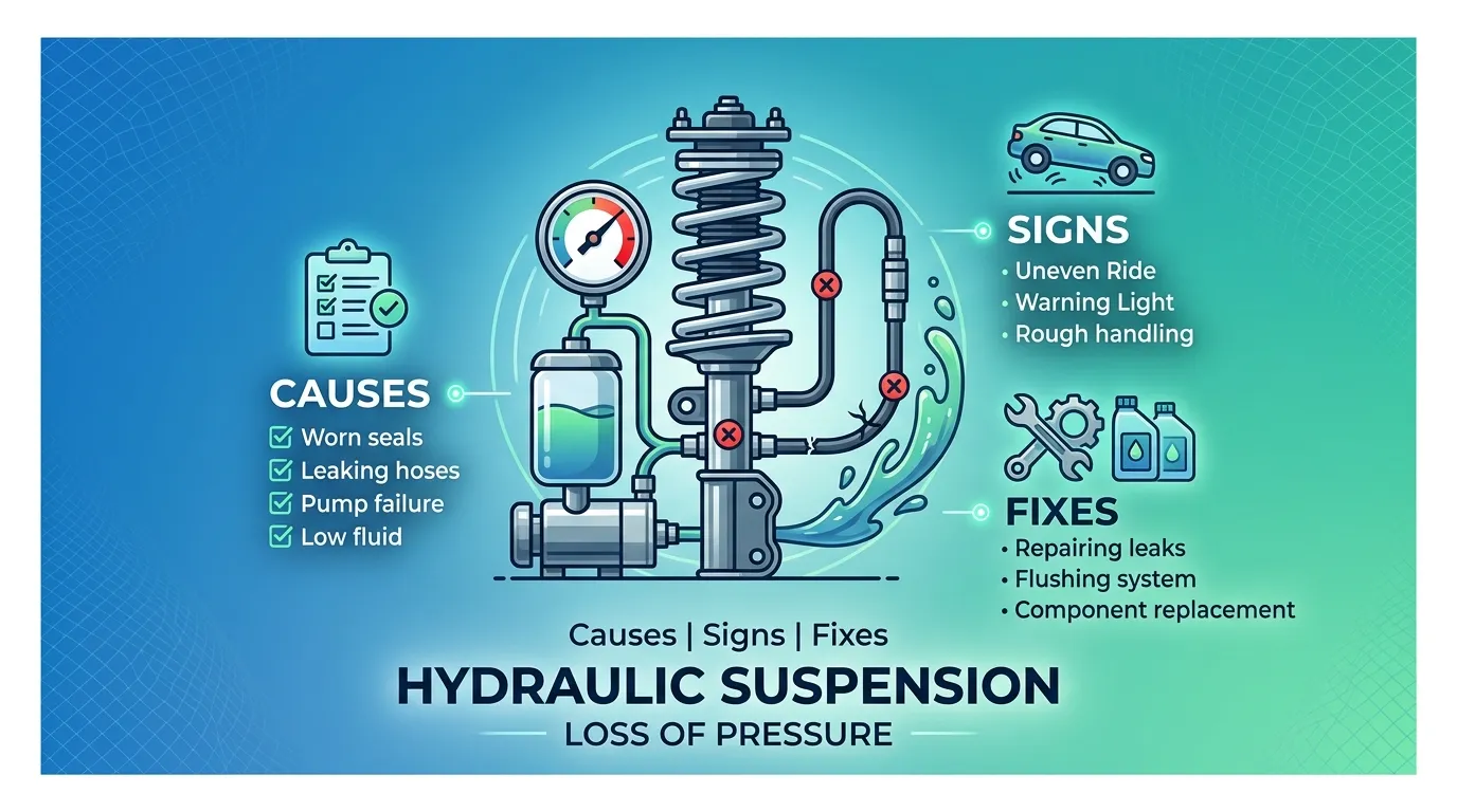 Why Does Hydraulic Suspension Lose Pressure Why Does Hydraulic Suspension Lose Pressure